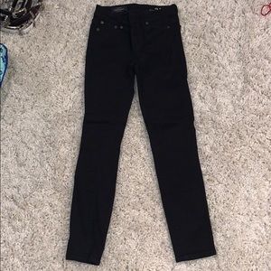 J. Crew Black Toothpick Jeans